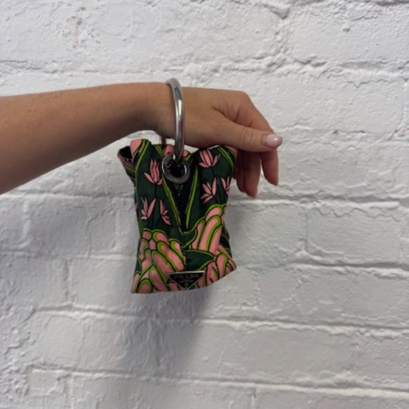 2003 PRADA Bag Wristlet with Limited Edition Print (Holliday & Brown LONDON) - Picture 5 of 16
